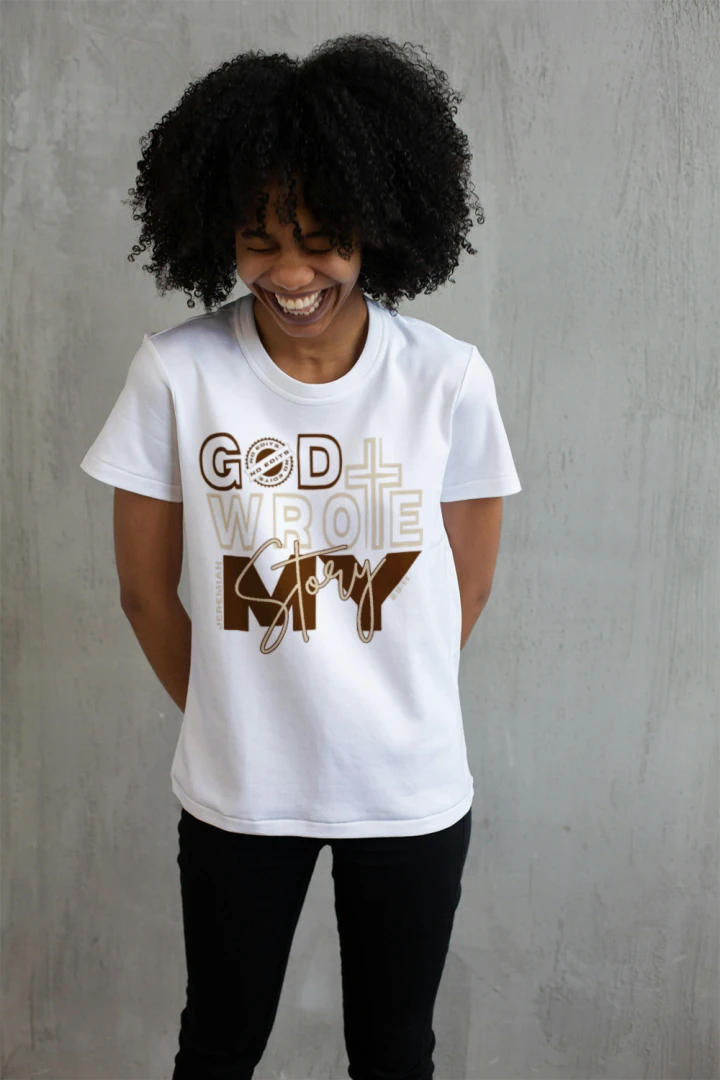 God Wrote My Story Earth Tones Tee