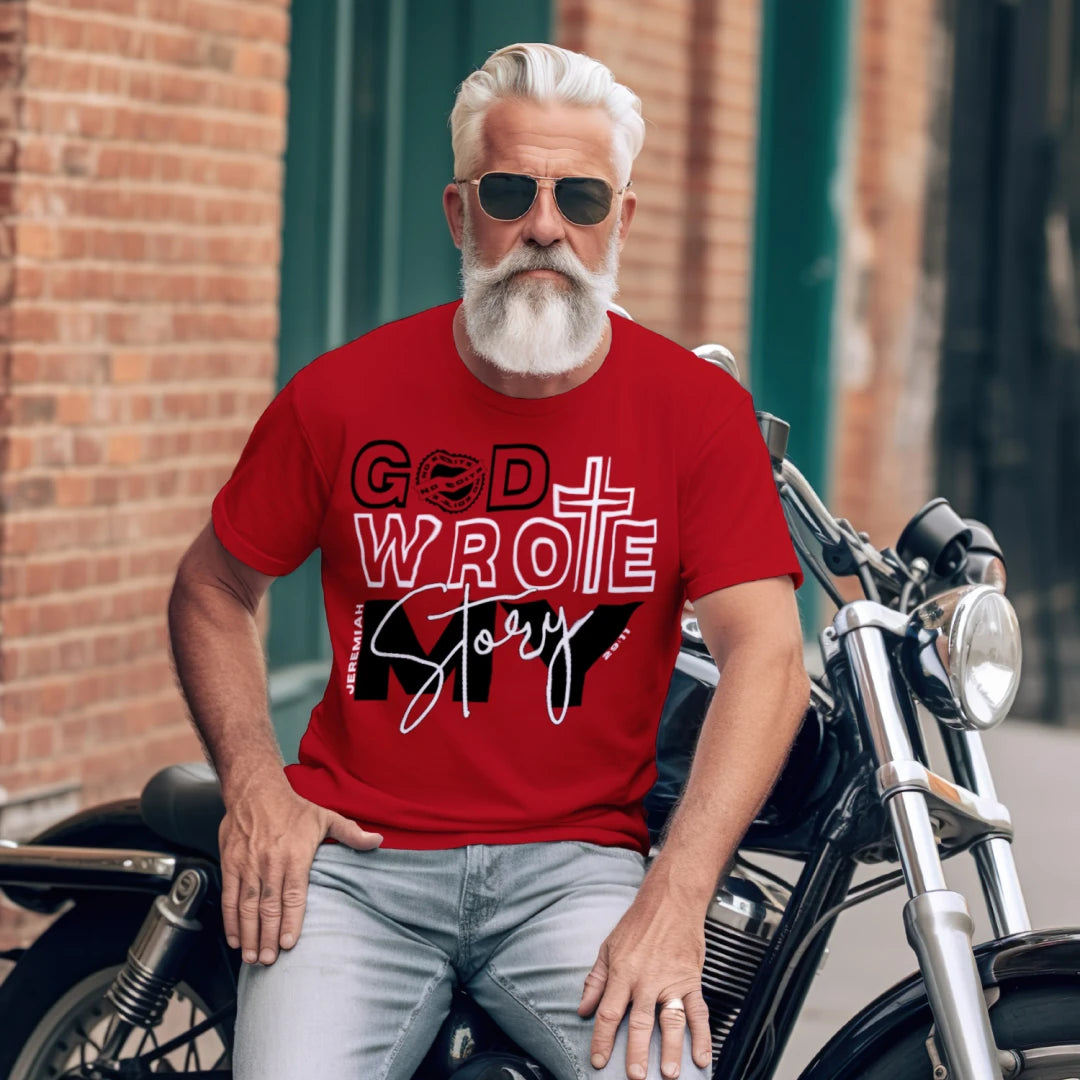God Wrote My Story Men’s Tee