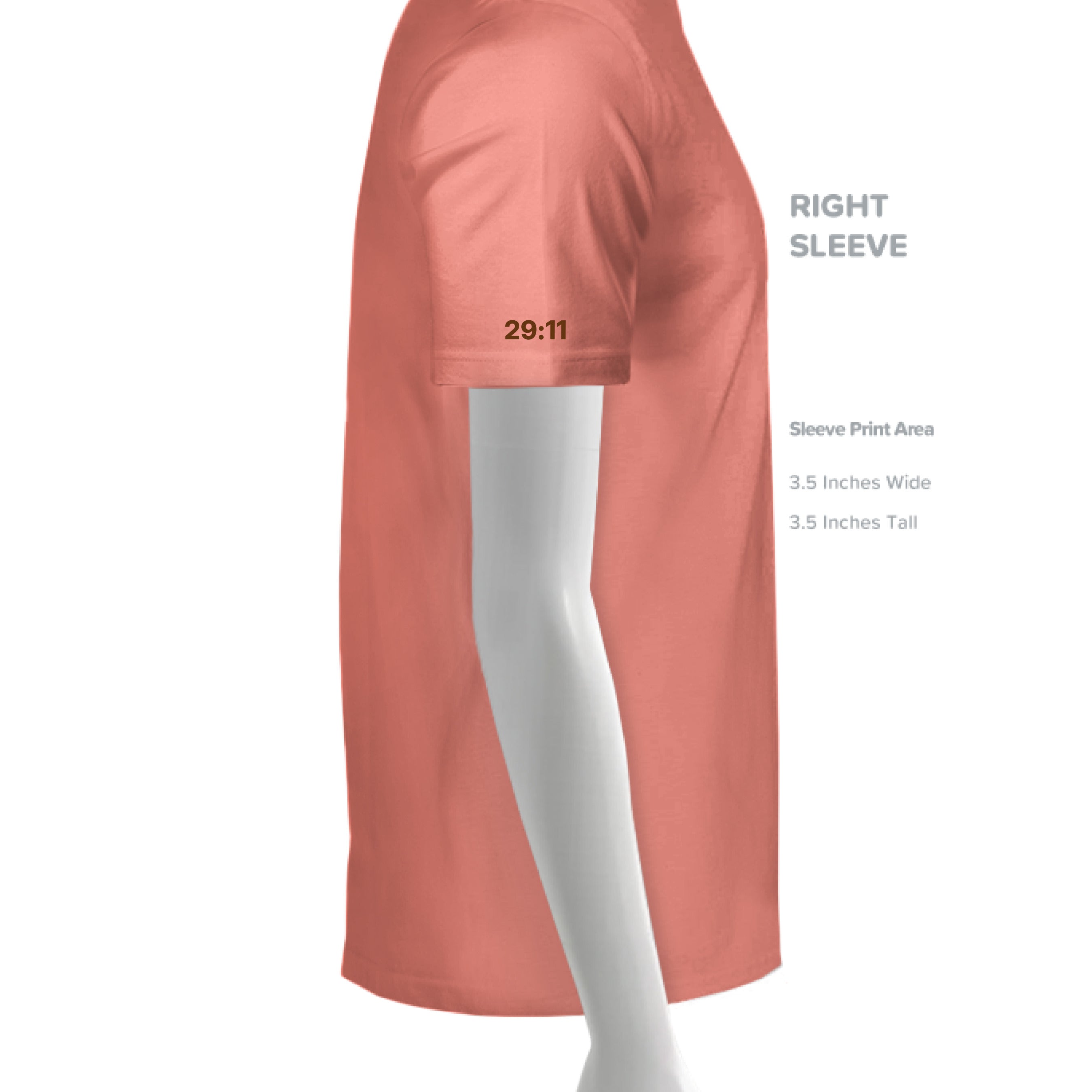 BRIGHT SALMON - SLEEVE_RIGHT